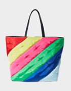 Betseyjohnson Prismatic Fanatic Tote Rainbow Multi