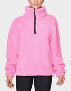 Betseyjohnson Embroidered Funnel Neck Pullover Pink