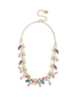 Steve Madden Flat Out Floral Mixed Collar Multi