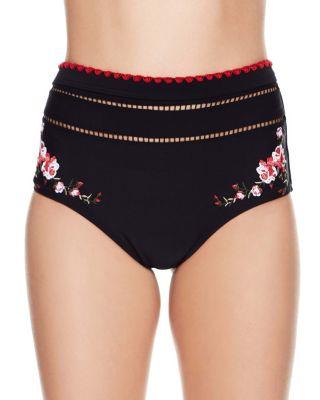 Steve Madden Folklore High Waist Bottom Black Multi