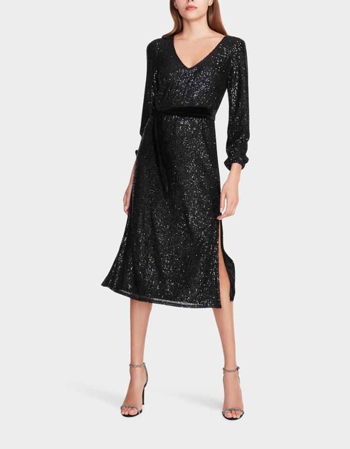 Betseyjohnson Shimmer Time Dress Black