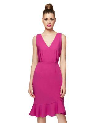 Steve Madden Flirty-v Sundress Pink