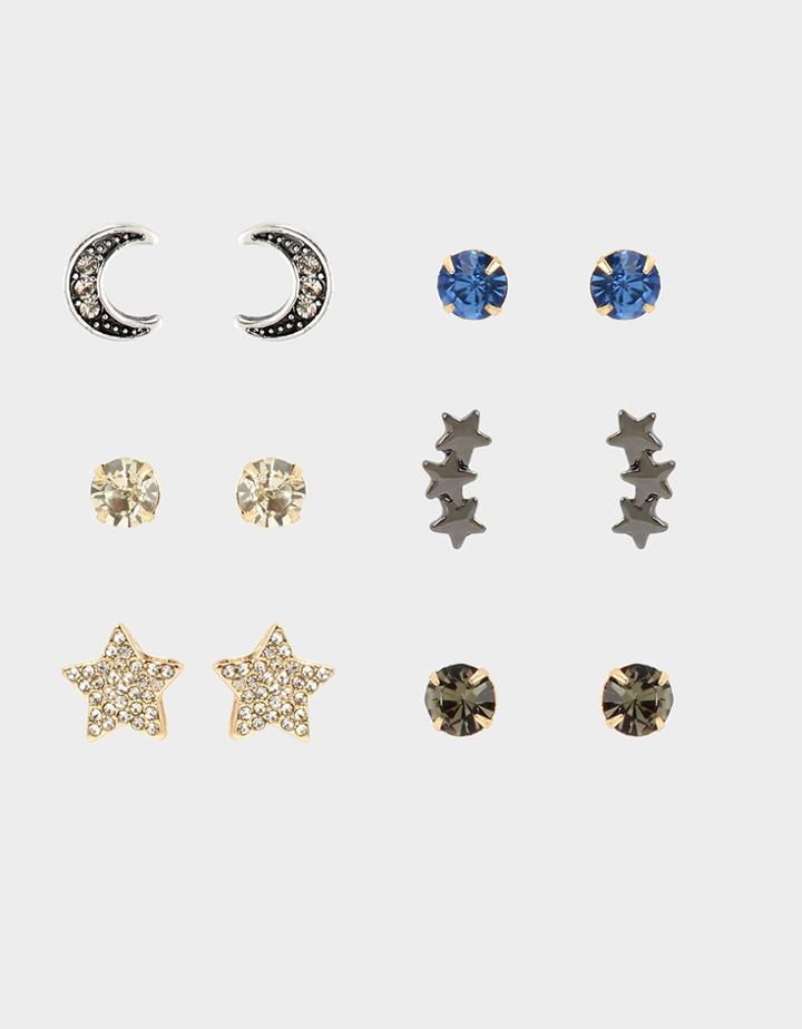 Betseyjohnson Holiday 2019 Celestial Earring Set Crystal