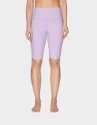 Betseyjohnson Nine Inch Bike Short With Shirring Lilac