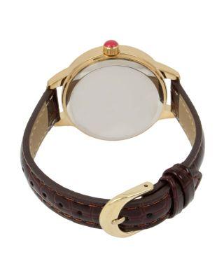 Steve Madden Betseys Emojis Brown Watch Brown