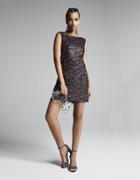 Betseyjohnson Confetti Sequin Dress Rainbow Multi