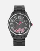 Betseyjohnson Bow In Love Watch Black