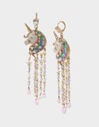 Betseyjohnson Rainbows And Unicorns Earrings Multi