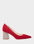 Betseyjohnson Sb-paige Red Suede