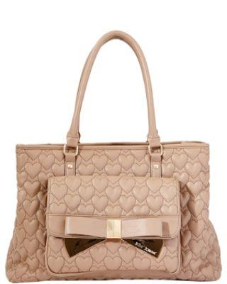 Steve Madden Be Mine Forever East West Tote Black