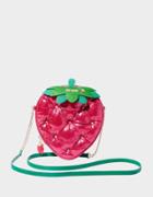 Betseyjohnson Strawberry Feels Crossbody Red