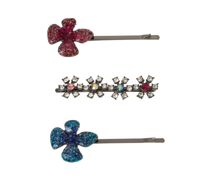 Betseyjohnson Fairytale Dreams Hair Pin Set Multi