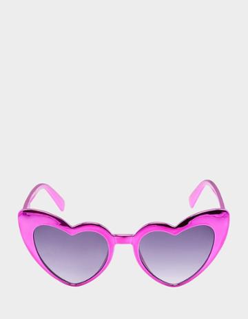 Betseyjohnson Swinging Hearts Sunglasses Pink