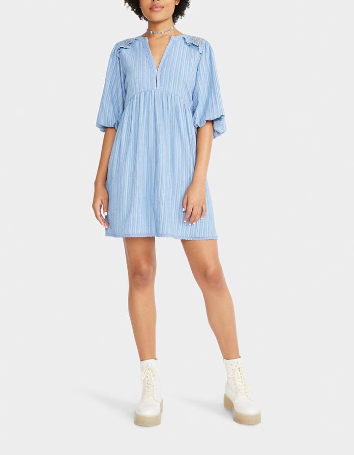 Betseyjohnson Hooked Up Mini Dress Blue
