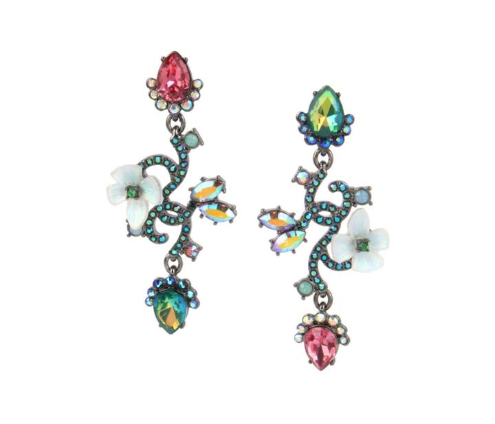 Betseyjohnson Fairytale Dreams Mismatch Earrings Multi