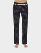 Betseyjohnson Heart And Soul Rayon Knit Pant Black-pink