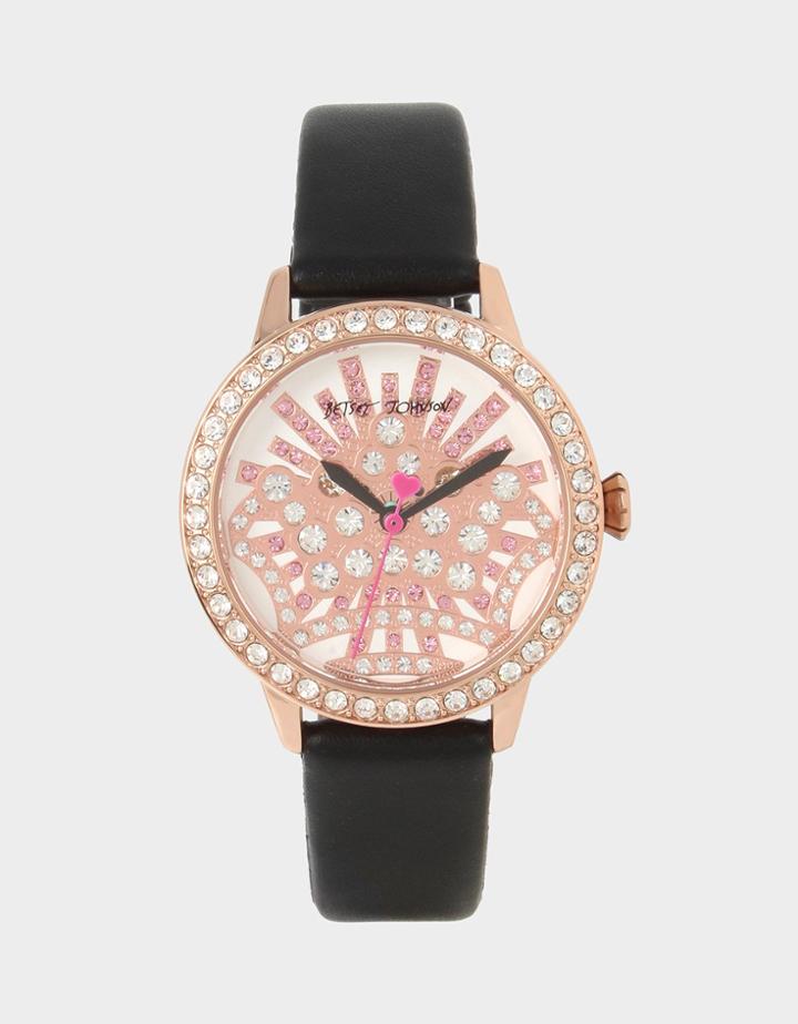 Betseyjohnson Crown Of Jewels Black Watch Black