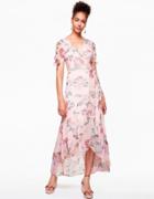 Betseyjohnson Victorian Floral Maxi Dress Light Pink