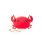 Betseyjohnson Kitsch Pinch Me Crab Crossbody Red