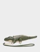 Betseyjohnson Later Gator Crossbody Green