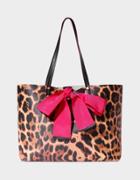 Betseyjohnson Tie The Knot Tote Leopard