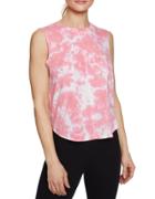 Betseyjohnson Tie Dye Muscle Tank Pink