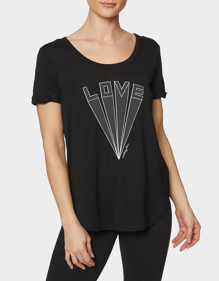 Betseyjohnson Dynamic Love Tee Black