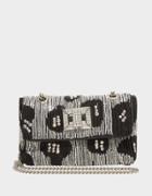 Betseyjohnson On The Town Crossbody Silver