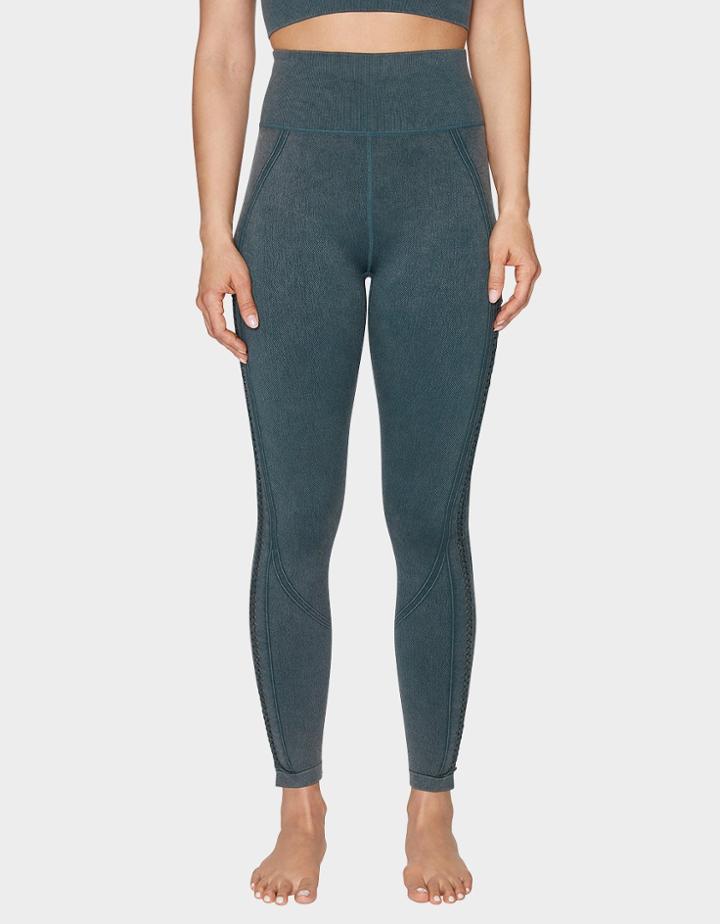 Betseyjohnson Braided Side Seamless Legging Green