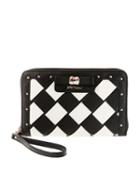 Steve Madden Forbidden Fruit Oversized Wallet Black/white