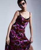 Betseyjohnson Bj Vintage Burnout Floral Midi Dress Multi