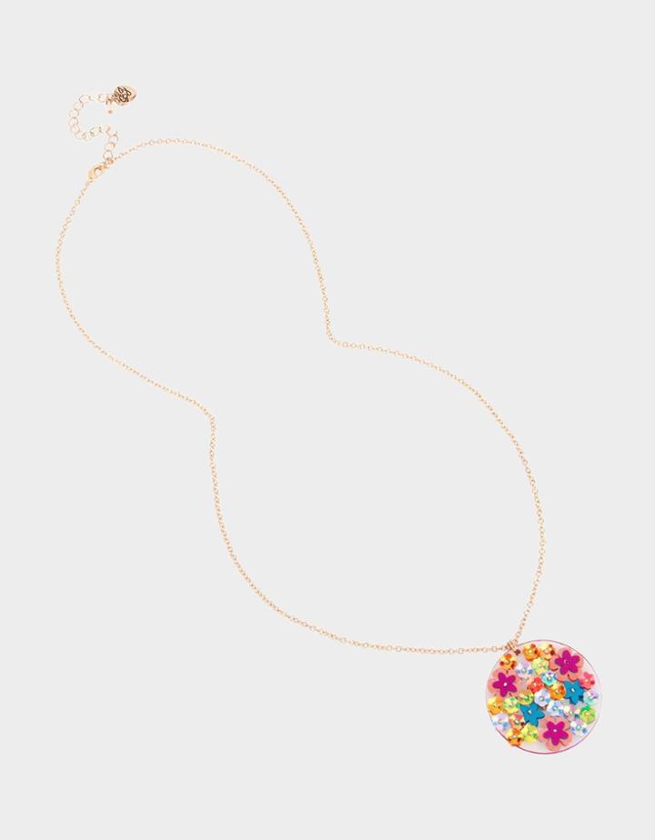Betseyjohnson Beach Party Disc Pendant Multi
