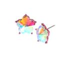 Betseyjohnson Opulent Floral Small Flower Studs Crystal
