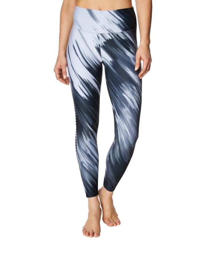 Betseyjohnson Printed Side Pintuck Legging Black