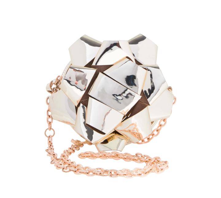 Betseyjohnson Kitsch Wrap Me Up Crossbody Gold