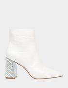 Betseyjohnson Sb-gemma White Crocodile