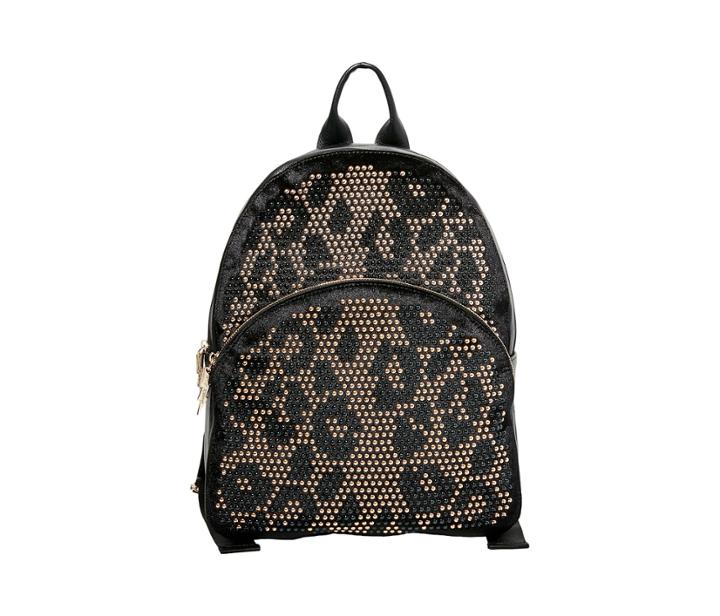Betseyjohnson Studly Large Backpack Leopard