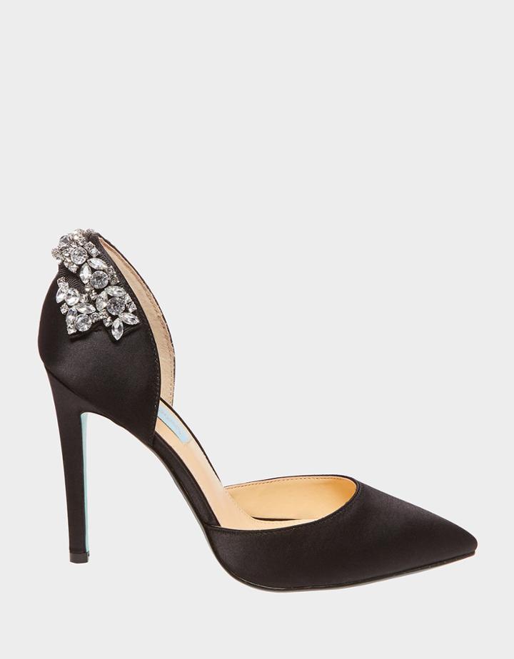 Betseyjohnson Sb-rosie Black Satin