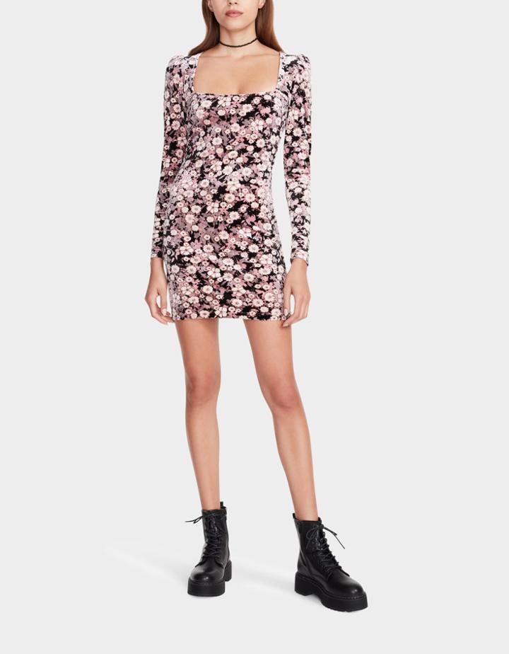 Betseyjohnson New Romantics Velvet Dress Black