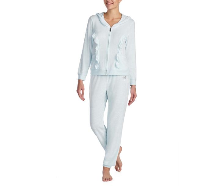 Betseyjohnson Pampered Bride Ruffle Hoodie Blue
