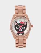 Betseyjohnson Meowing About It Link Watch Rose Gold