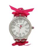 Steve Madden Betseys Boxed Plaid And Bow Watch Pink