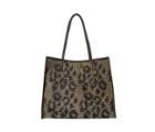 Betseyjohnson Studly Super Large Tote Leopard