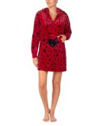 Betseyjohnson Cozy Time Plush Tunic Red
