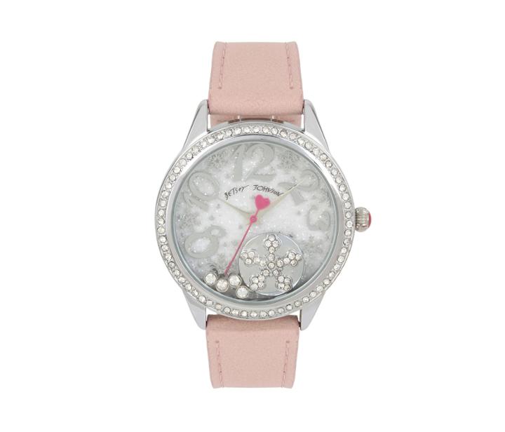 Betseyjohnson Winter Wonderland Pink Watch Pink