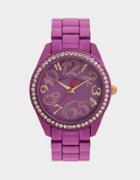 Betseyjohnson Technospirit Watch Purple