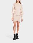 Betseyjohnson Wrapped Up Sweater Dress Champagne