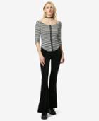 Betseyjohnson Bj Vintage On And Off Top Black-white
