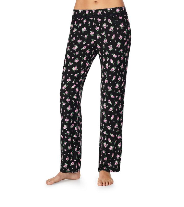 Betseyjohnson Betseys Best Rayon Knit Pant Floral