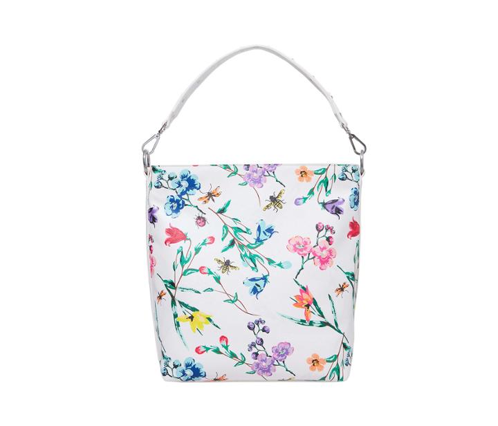 Betseyjohnson Organical Botanical Tote White Multi